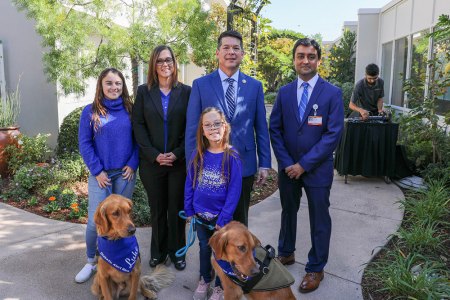 Dealing with Type 1 Diabetes: Lemoore family, congressman, bring Central Valley's attention to the high cost of medical care Vicki Jones and daughters at a recent Bakersfield press conference with Central Valley Rep. TJ Cox and endocrinologist Dr. Harshit Shah.